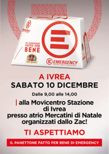 Ivrea - Panettone Emergency sabato 10 dicembre 2022